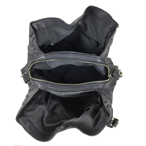 COACH EDIE Patchwork Tea Rose Shoulder Bag - Picture 9 of 11